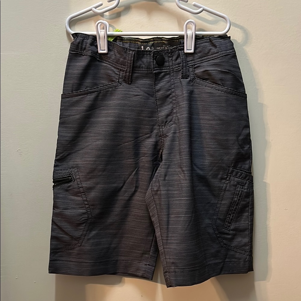 Boys Charcoal Cargo Shorts - size 10 brand new
